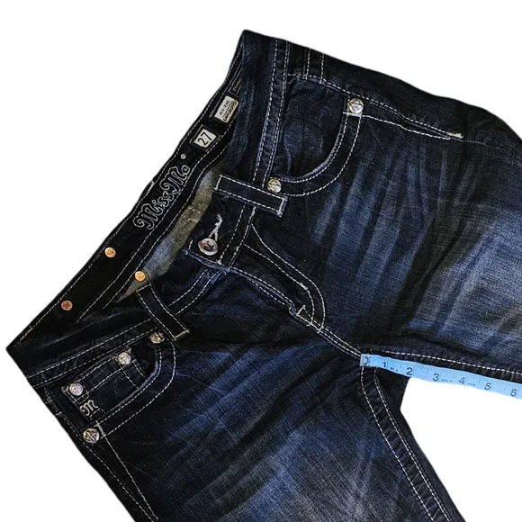 Miss Me Women's Blue Jeans - Picture 4 of 6